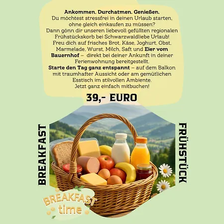 Apartment Schwarzwaldliebe Mit Eigenem Garten
